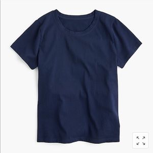 J. Crew Essential Tee Navy